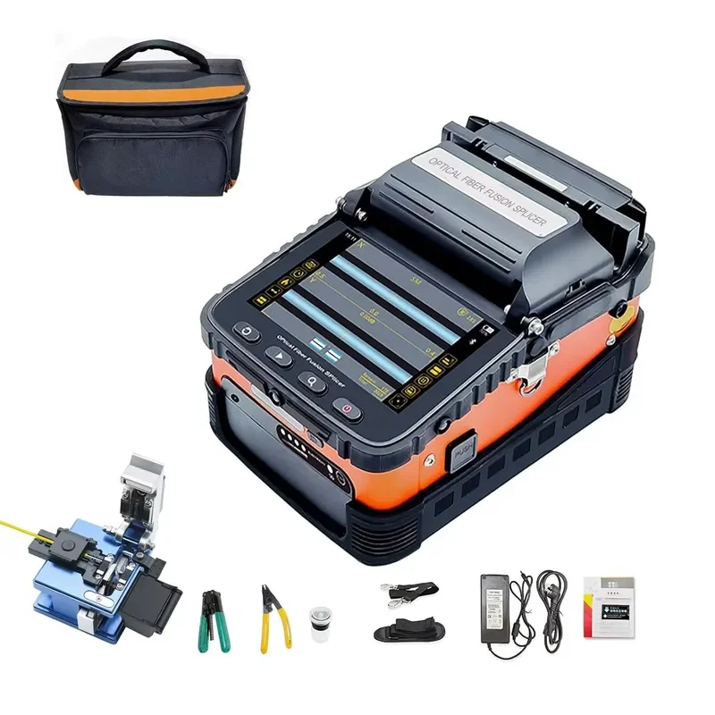 Recycling Machine 2026 AI-5 Pro Motor Fiber Optic Fusion Splicer Automatic Fusion Splicing Machine Optic Fibre Fusion Splicer