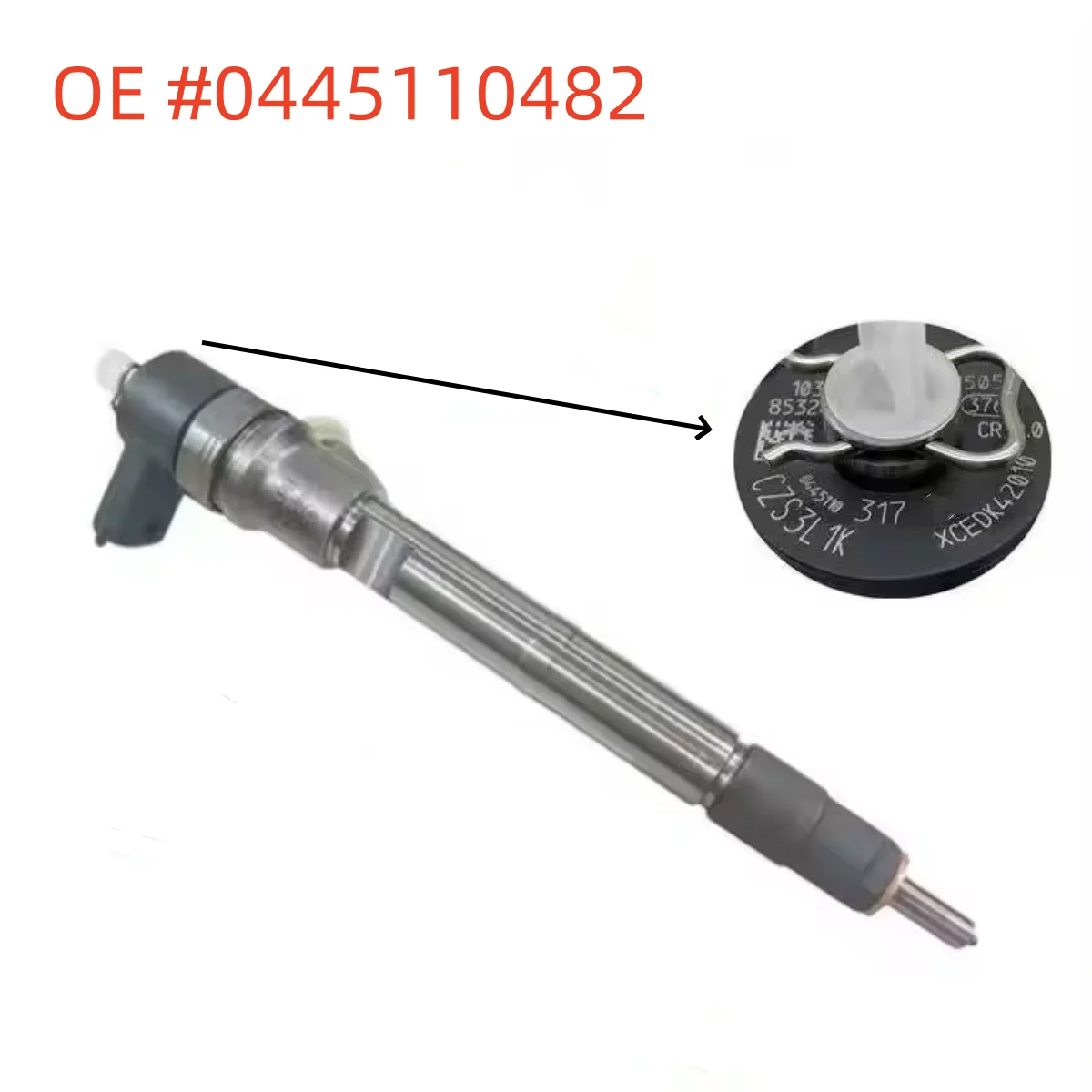 

High quality New 0445110482 Fuel Injector For Nissan ZD25 4CYL-2.5L