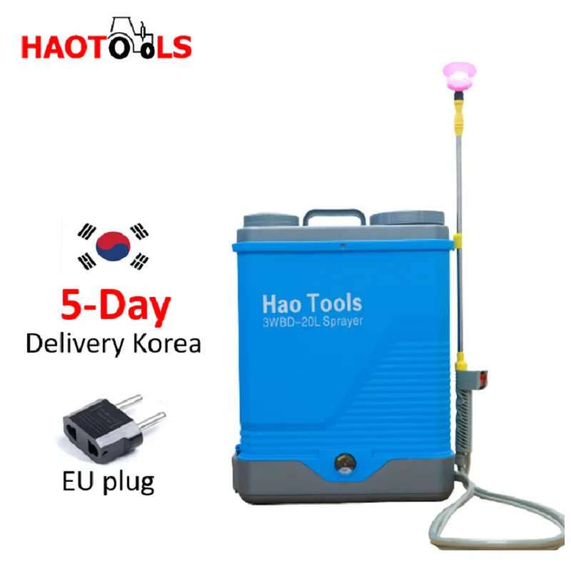 HAOTOOLS Knapsack Electric Sprayer Lithium Battery High Pressure Spraying Nebulizer 3WBD-20L Agricultural Farming Garden Tools