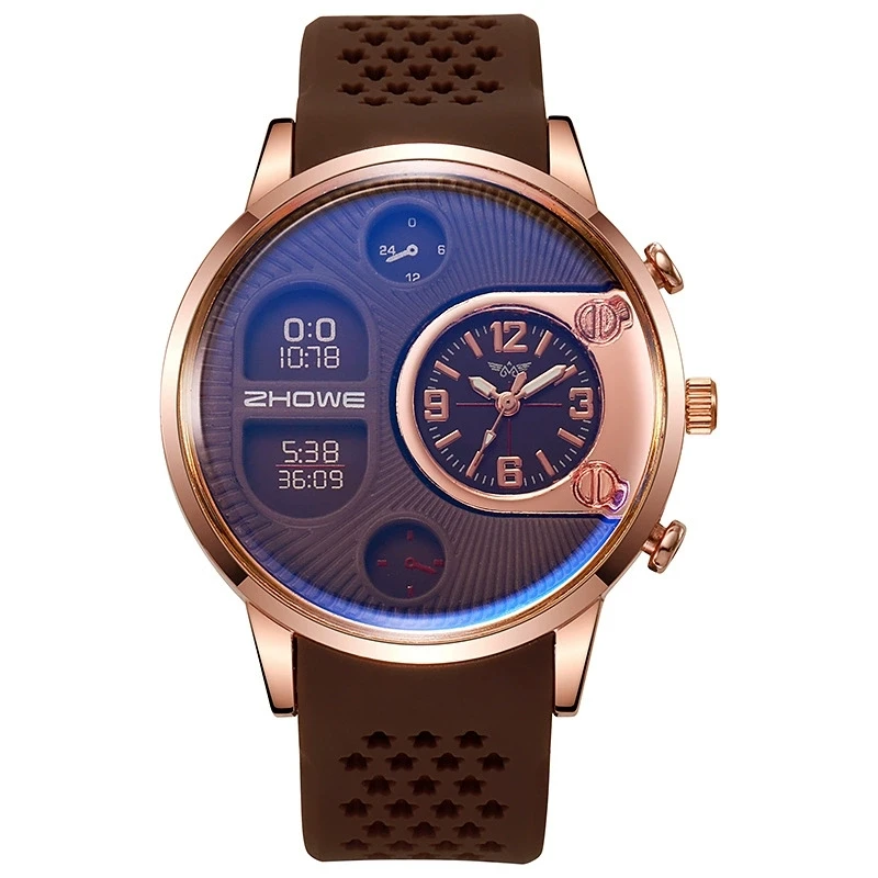 

New Fashion Luxury Top Man Business Silicone Watch Men Militray Sports Wristwatches Male Clock Quartz Watches Reloj Hombre Gifts