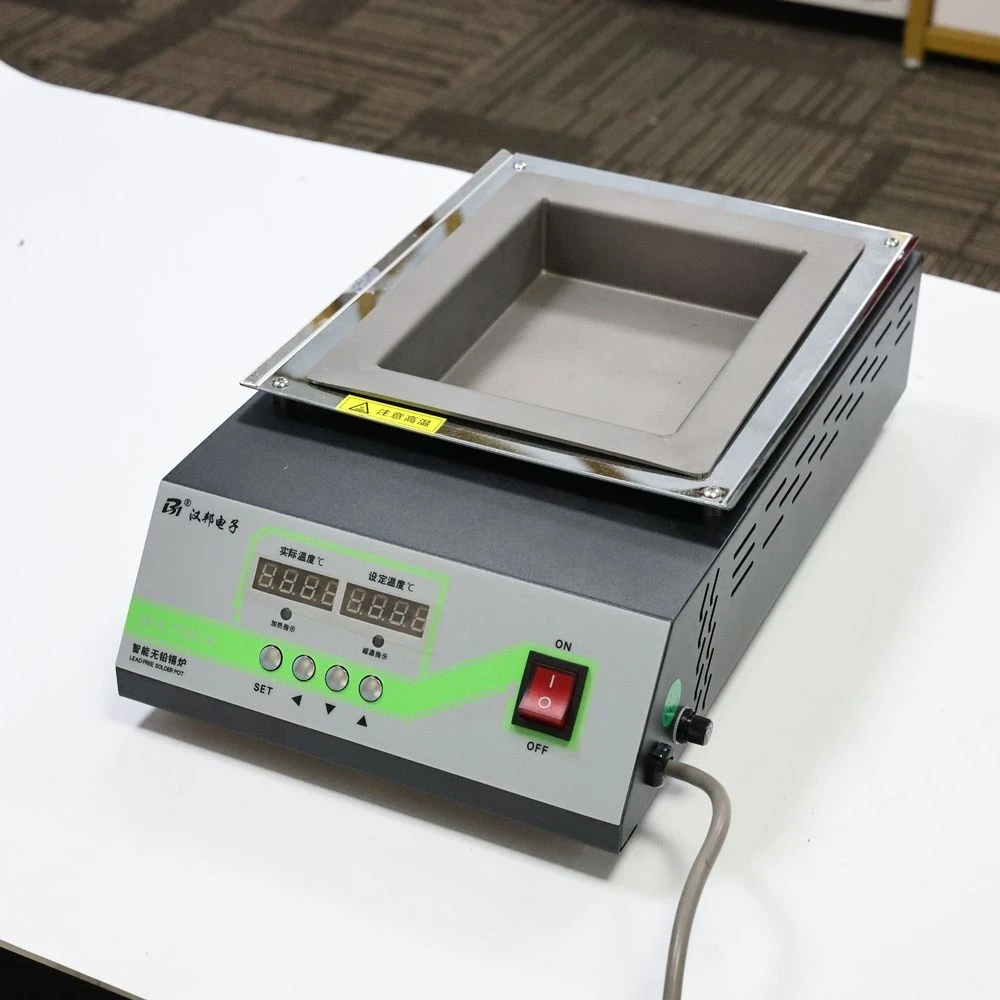 

Pure Titanium Tin Furnace 1500W SPA-T2015 Solder Pot Adjustable Temperature Soldering Pot