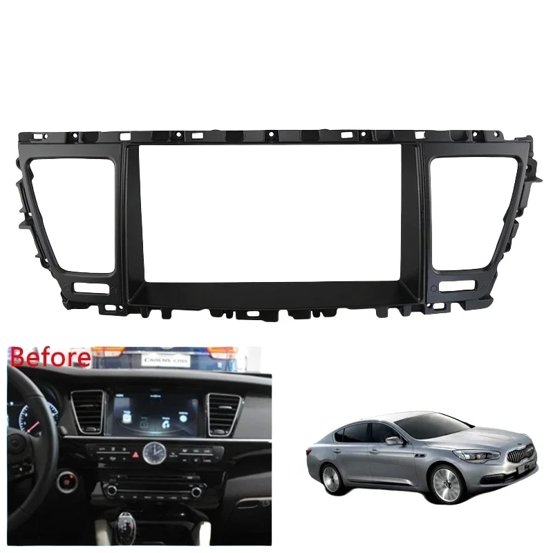 

9-дюймовый комплект приборной панели Android для KIA K9 2012-2018 / Quoris 2012-2015 LHD — лицевая рамка