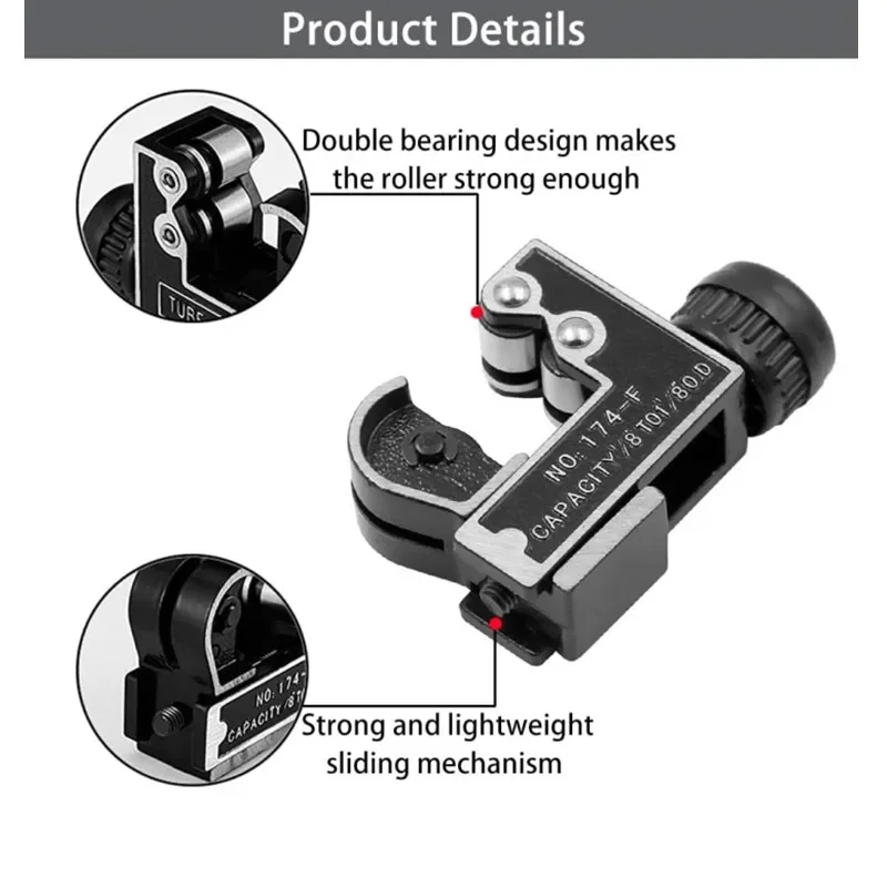 1pc Mini Kunststoff Rohr Rohr Cutter 3-28mm Aluminium Kupfer Kunststoff Rohre Schneiden Werkzeug Edelstahl Messing PVC Rohr Hand Werkzeuge