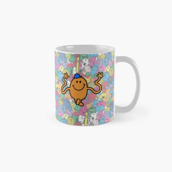 Mr Tickle Classic  Mug Image Tea Drinkware Picture Photo Design Printed Coffee Gifts Handle Round Simple Cup