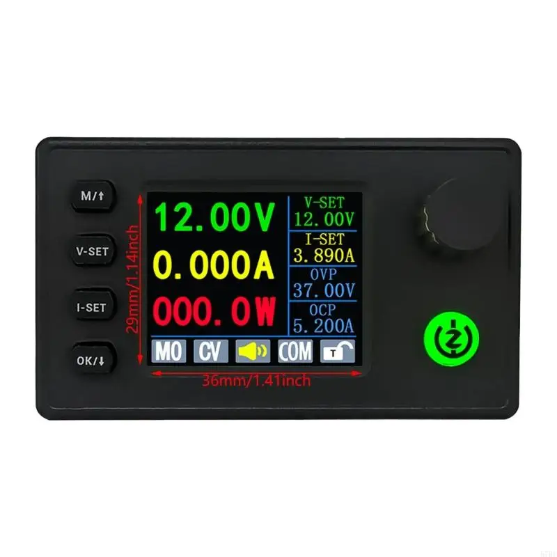 57be 150W 조정 가능한 전원 공급 장치 모듈 7-36V ~ 0.5-40V 전압 조절기 조절 전원 공급 장치 사용 쉬운 전원 공급 장치