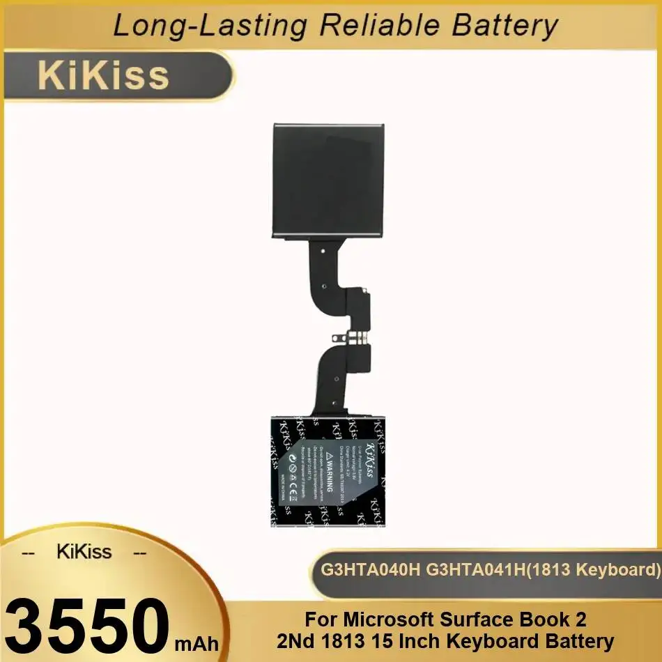 

Аккумулятор для планшета Microsoft Surface Book 2 2nd 1813 15 дюймов, 3550 мАч, G3HTA040H G3HTA041H 1813, высокоэффективный