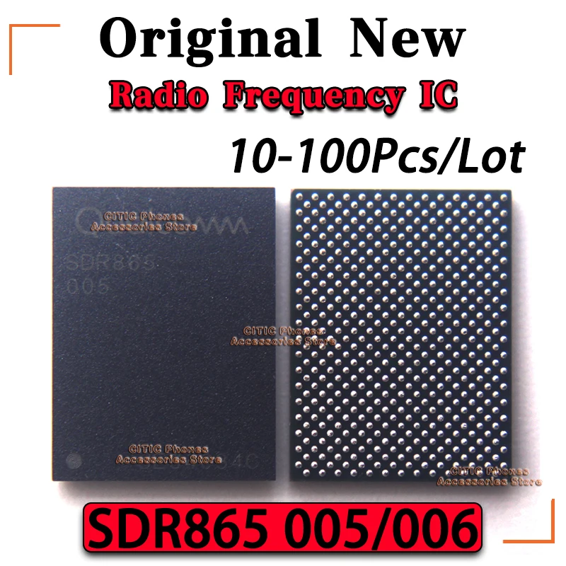 

10-100Pcs SDR865 005 006 IF Baseband IC Chip For iPhone 12 Mini 12pro 12promax Xiaomi 10 Pro Redmi K30 K40Black Shark 3 3s 4 Pro