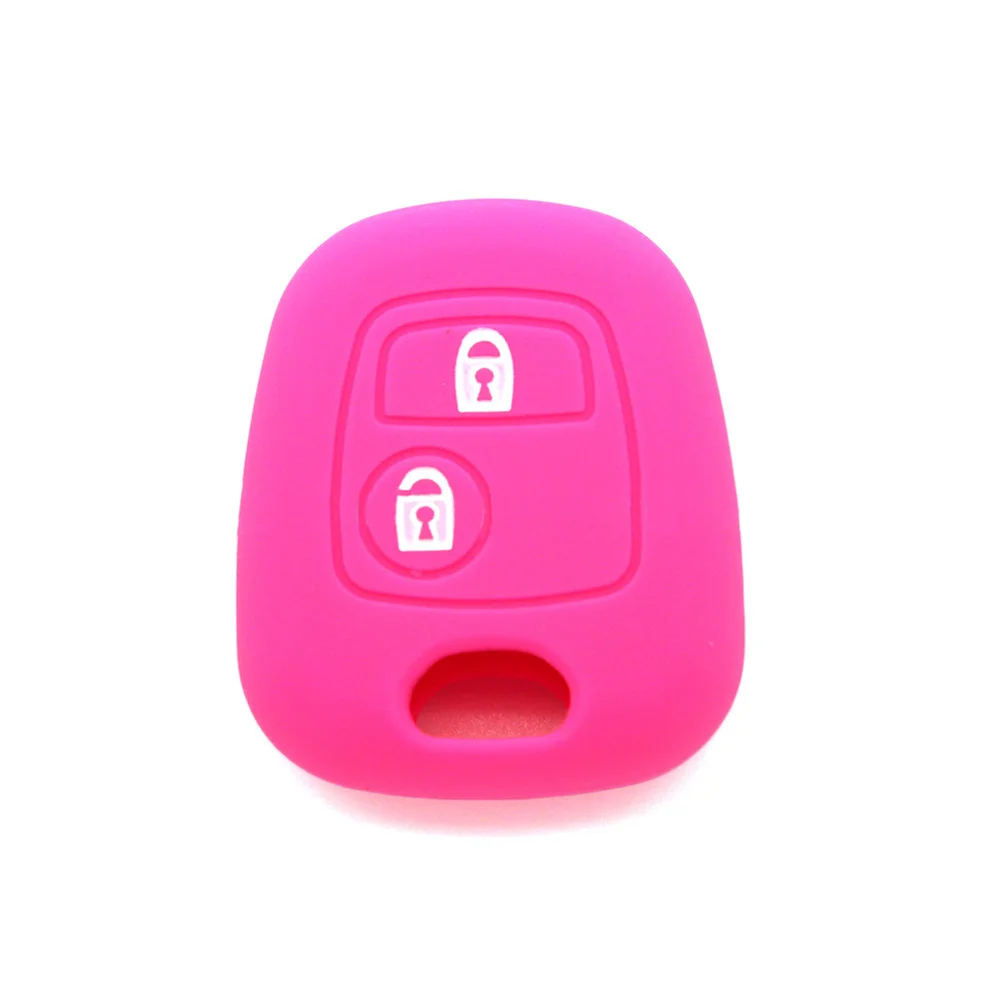 

Silicone Key Case Cover For Car Key Container Protective Scratch Resistant Soft Cushioning Eco Friendly Odorless Easy