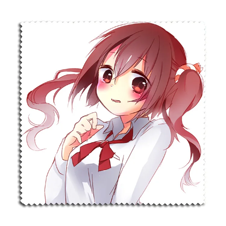 1 Stück Anime My Little Sister Can't Be This Cute! Kousaka Kirino Flanell-Brillen, Brillen, sauberes Tuch, Linsenkleidung – Detail 3