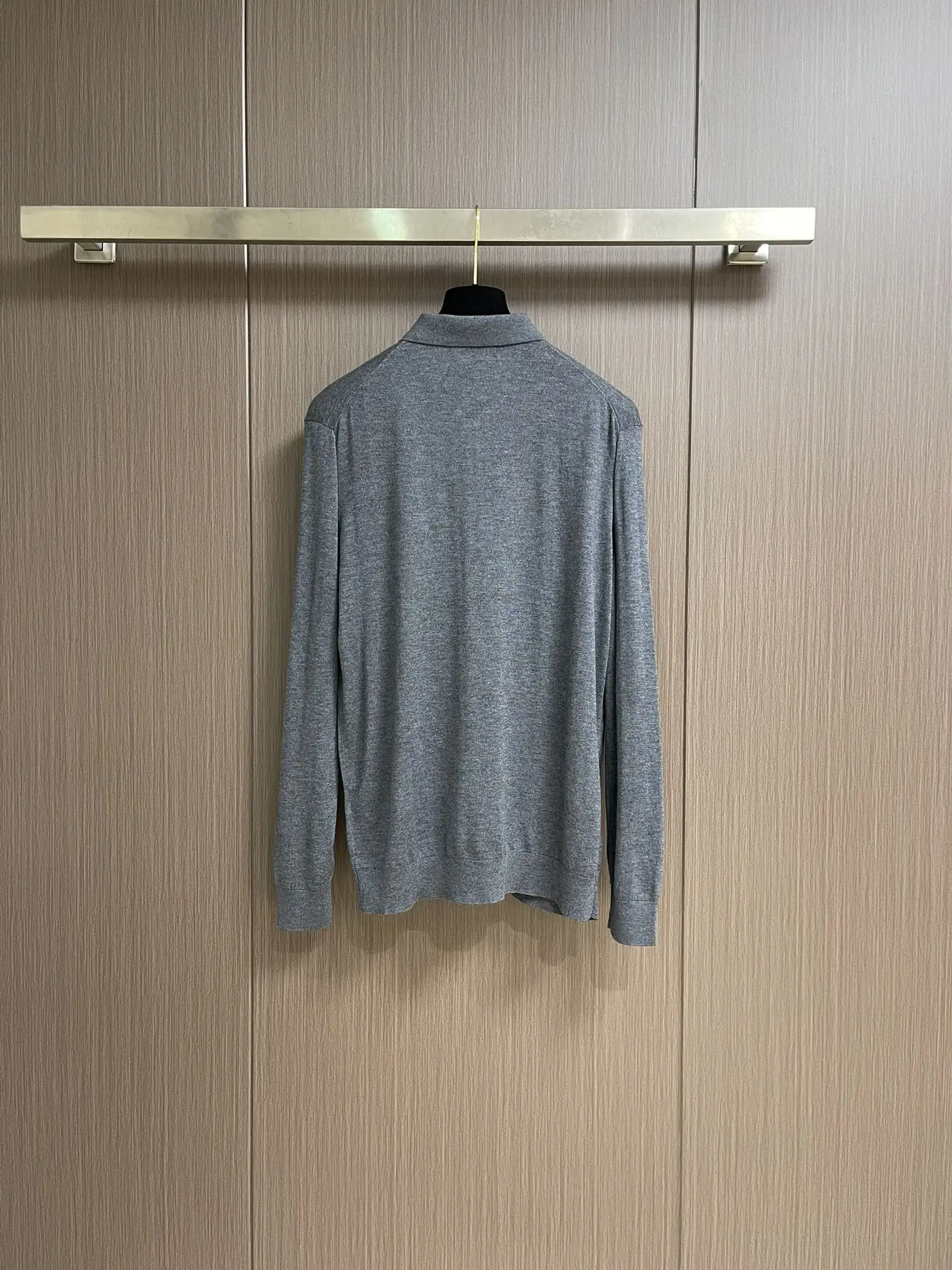 SIJITONGDA2026   Men's Early Spring/Summer New Style Thin Half Zipper Collar Knitted Sweater Wool Size M-3XL