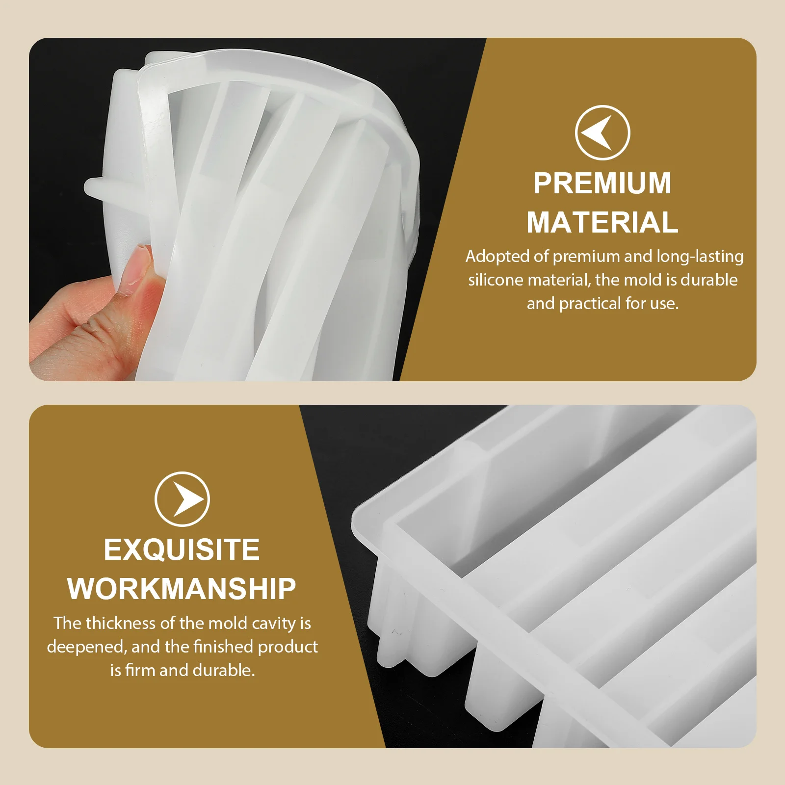 

1Set Love Heart Teacup Coaster Mold Silicone DIY Epoxy Crafting Molds for Unique Drink Holder Homemade Gift Idea