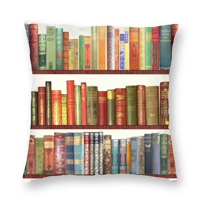 Jane Austen Antique Books Pillow Case Living Room Decoration Modern Pride And Prejudice Cushion Cover Home Decoration Pillowcase