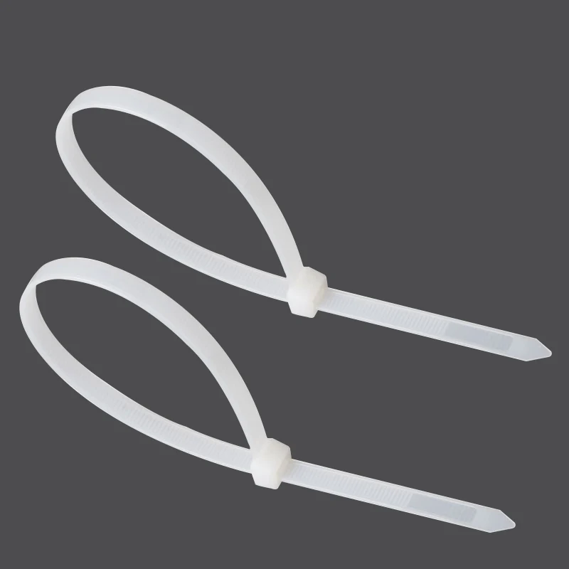 100Pcs width 2mm 3mm 2*100mm 3*200mm White Black Self-locking Plastic Nylon Cable Ties Wire Zip Tie