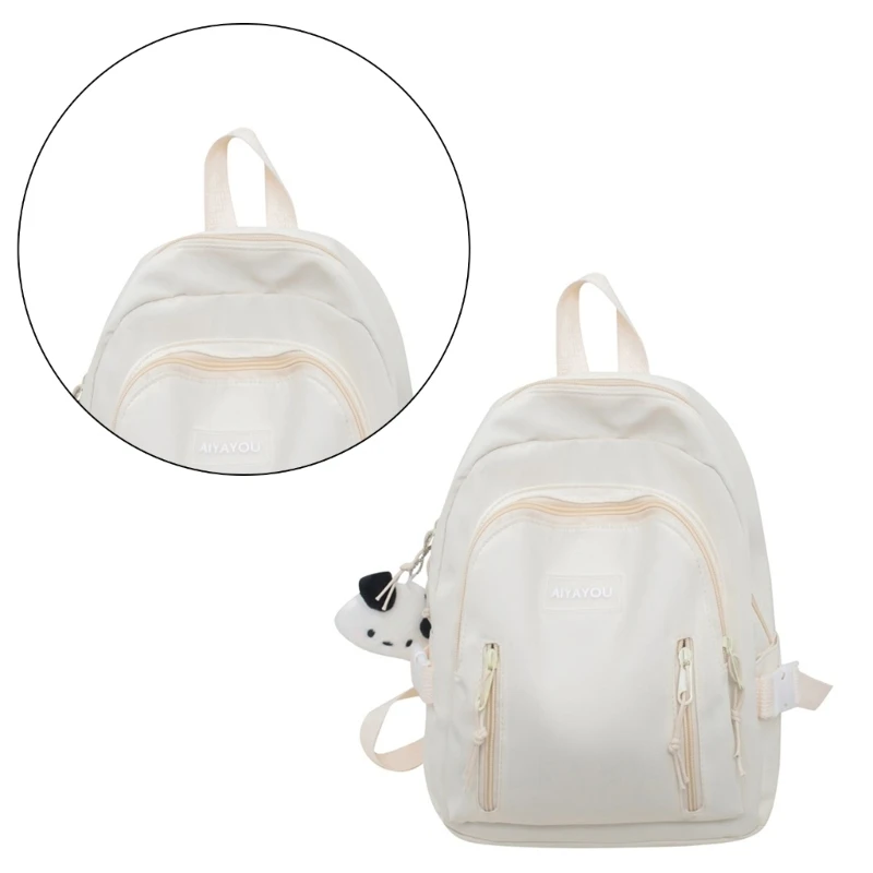 Mochila para niña Mochila versátil Bolso hombro con doble correa Mochila viaje