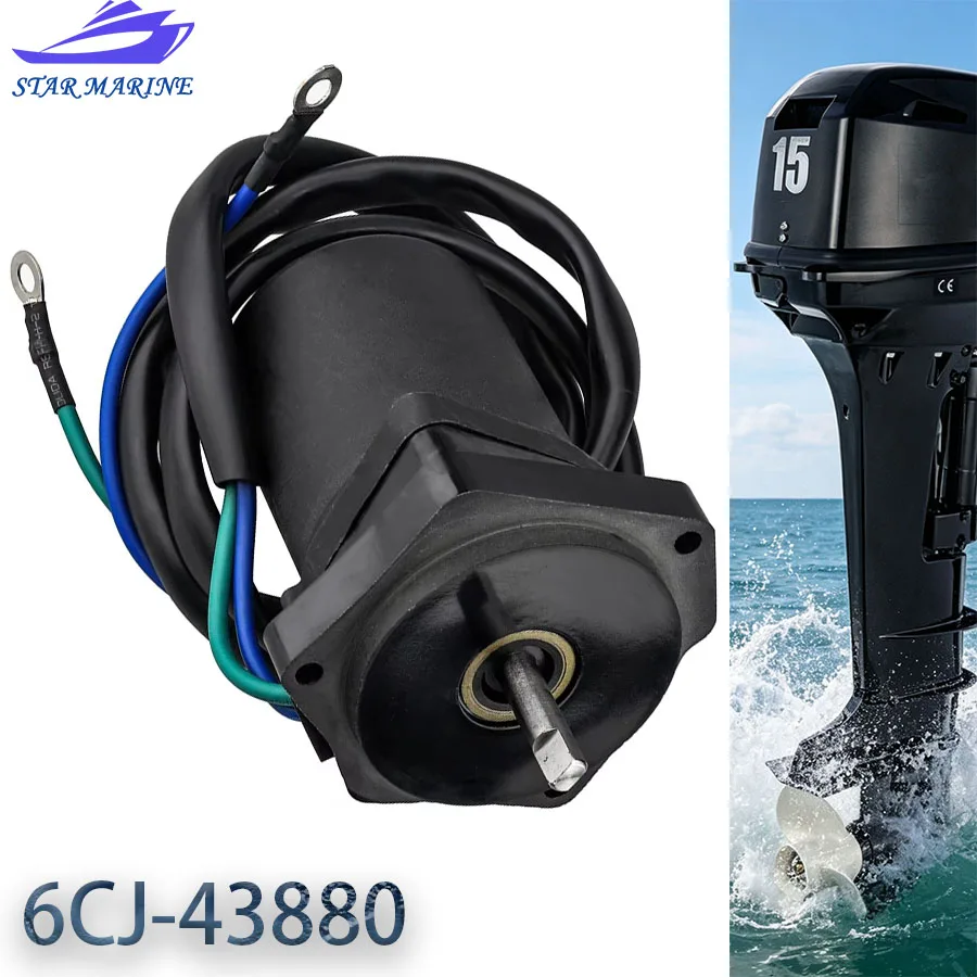 Titl Trim Motor 6CJ-43880 For Yamaha F60 F70 FT60 Outboard Motor 4 Storke 6CJ-43880-11 6CJ-43880-12 6CJ-43880-10