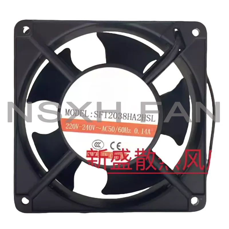 

Brand New SF12038HA2HSL 220V 0.14A 50/60Hz Cooling Fan