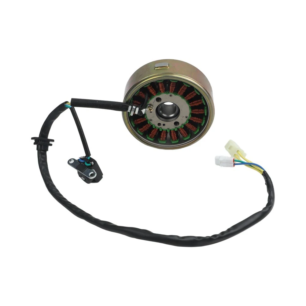 Enhanced Performance Copper WR250F Stator Coil OEM Compatible 5UM-81410-31-00 Copper Winding ABS Housing Easy Installation