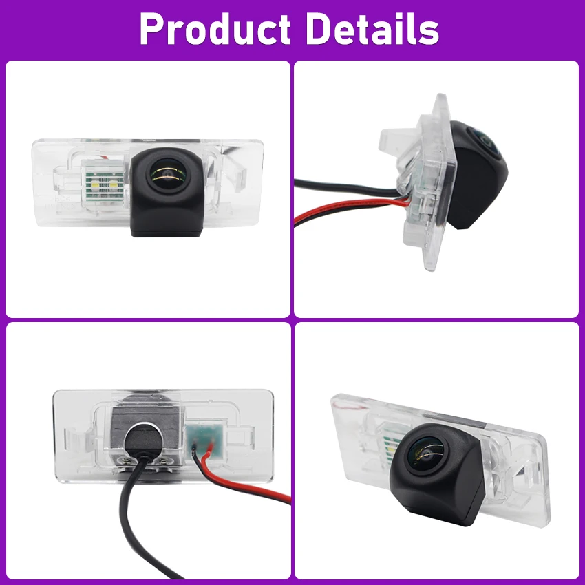 Car camera For Audi TT TTS Mk2 2006~2014~2020 Car Rear View Back Up Reverse Parking Camera High quality + Night vision CCD - Image 3