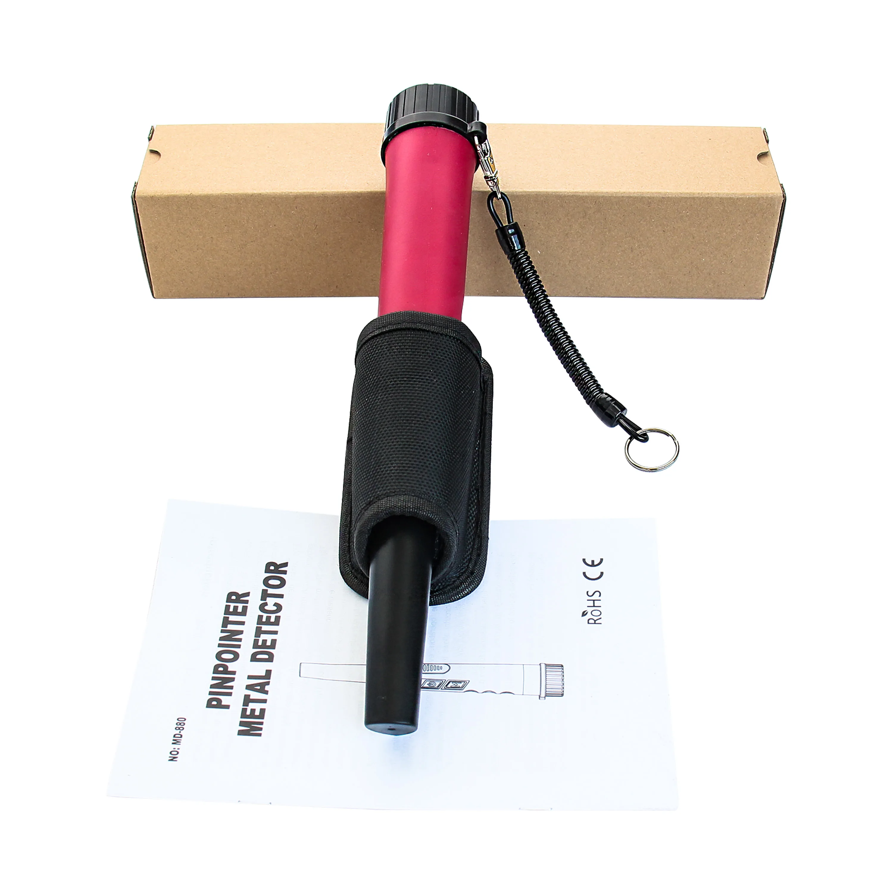 مقاوم للماء بالكامل للكشف عن المعادن المحمولة دبوس مؤشر التحقيق 6 أمتار تحت الماء