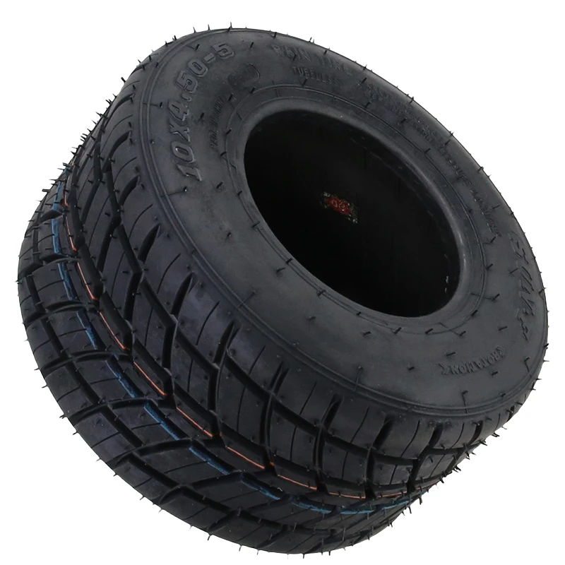 Pneus de pluie tubeless de haute qualité 10x4.50-5, adaptés aux accessoires de kart de drift tout-te