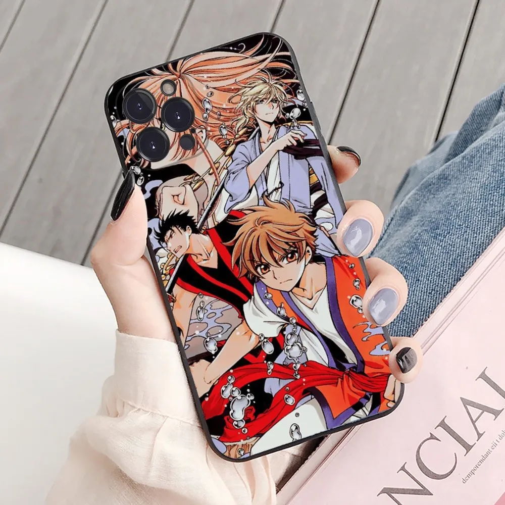 Sakura Tsubasa Chronicles Phone Case For iPhone 15 14 11 12 13 Mini Pro XS Max Cover 6 7 8 Plus X XR SE 2020 Funda Shell