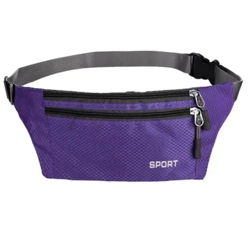 1Pc Professionele Running Zip Tas Waterdichte Sport Borst Schoudertassen Riem Bum Pouch Unisex Waistbag Wandelen Outdoor Accessoires