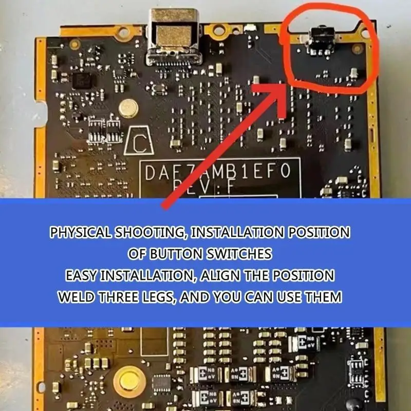 

Power Button High Sensitivity Button Repair Part Easy Installation