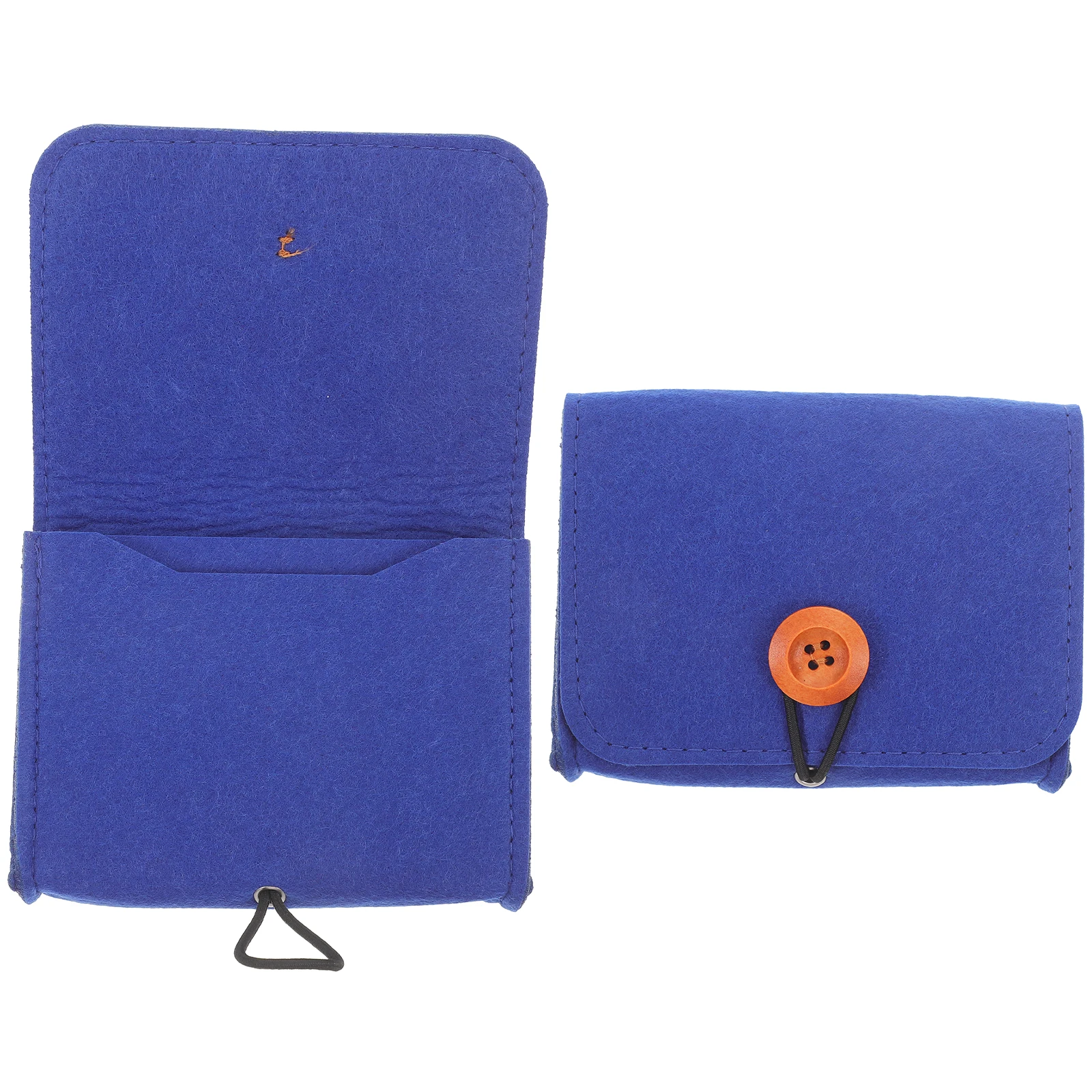 

2 Pcs Essential Oil Storage Bag Travel Carrying Pouch Non-woven Fabric Holder Organizer Case