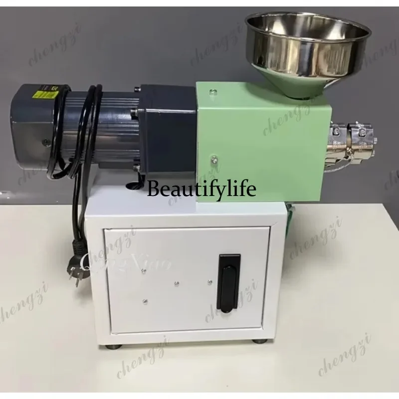 HR Industrial Processing Machinery Desktop SJ12 Mini Plastic Extruding Machine In Workshop Small Batch Plastic Extrusion Produc