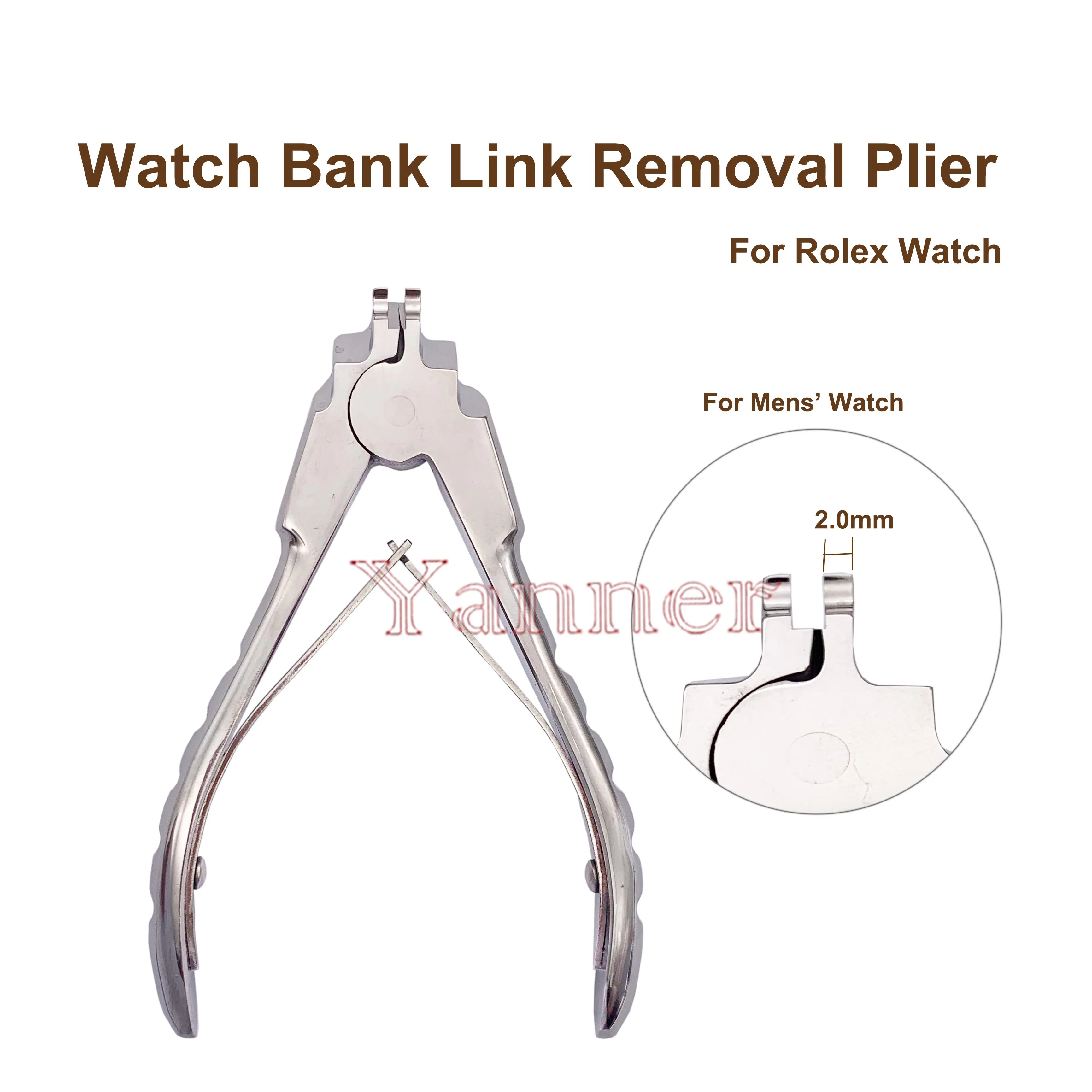 Watch Strap Plier Watch Band Link Removal Tool Watch Band Remover For Rolex Watch