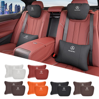 Car Headrest Neck Pillow Soft Seat Lumbar Support Waist Cushion For Mercedes Benz A B C E S Class W201 W210 W108 W205 W203 C180