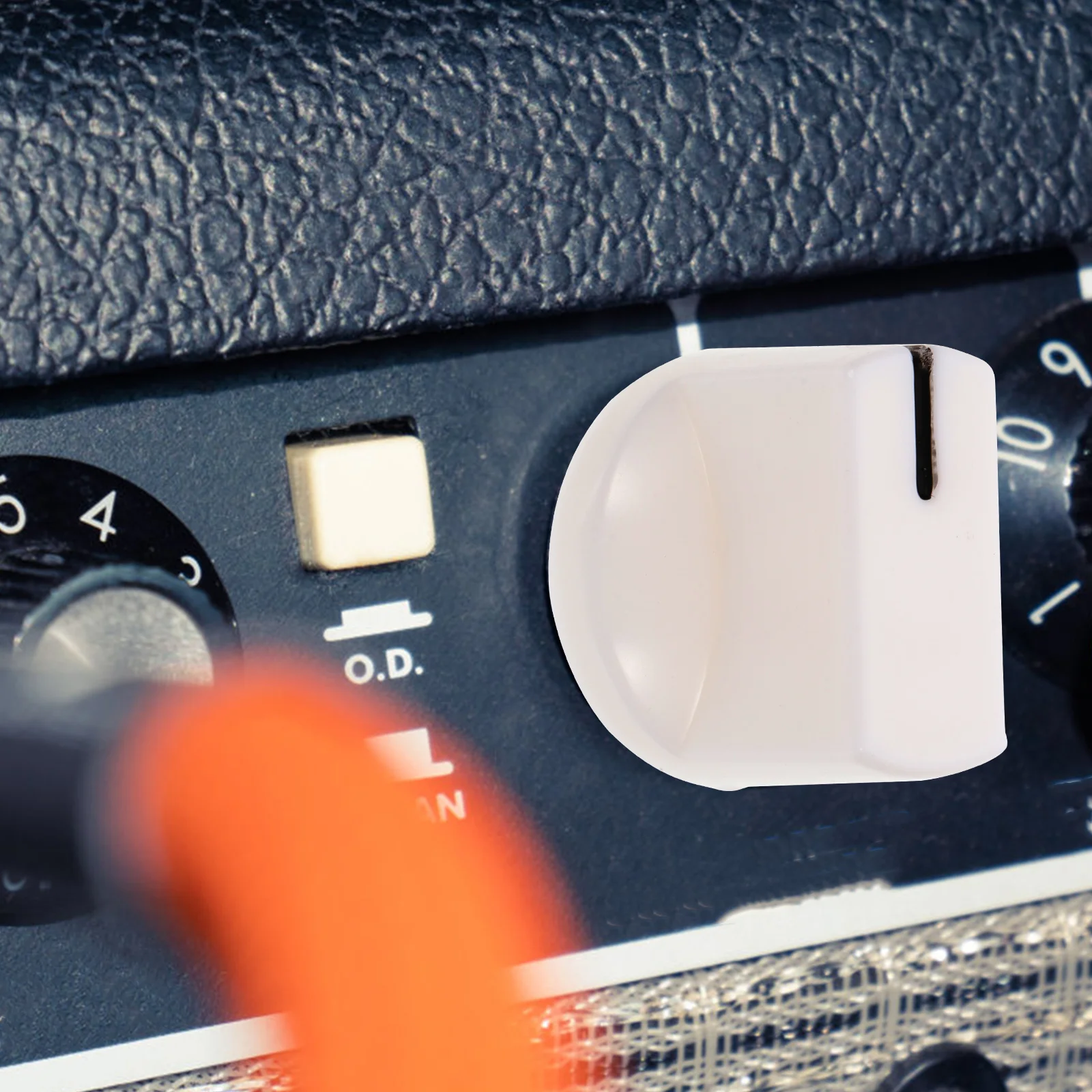 

12 Pcs Knobs Plastic Control Caps Replacement Potentiometer Caps Replacement for Guitar Volume Bass Amplifier Durable Gifts