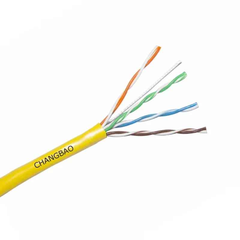 FACTORY PRICE CAT5E UTP COMMUNICATION CABLE 4 PAIR CCA SOLID 24AWG 1000FT NETWORK CABLE 4 PAIR 1000FT BULK ETHERNET CABLE