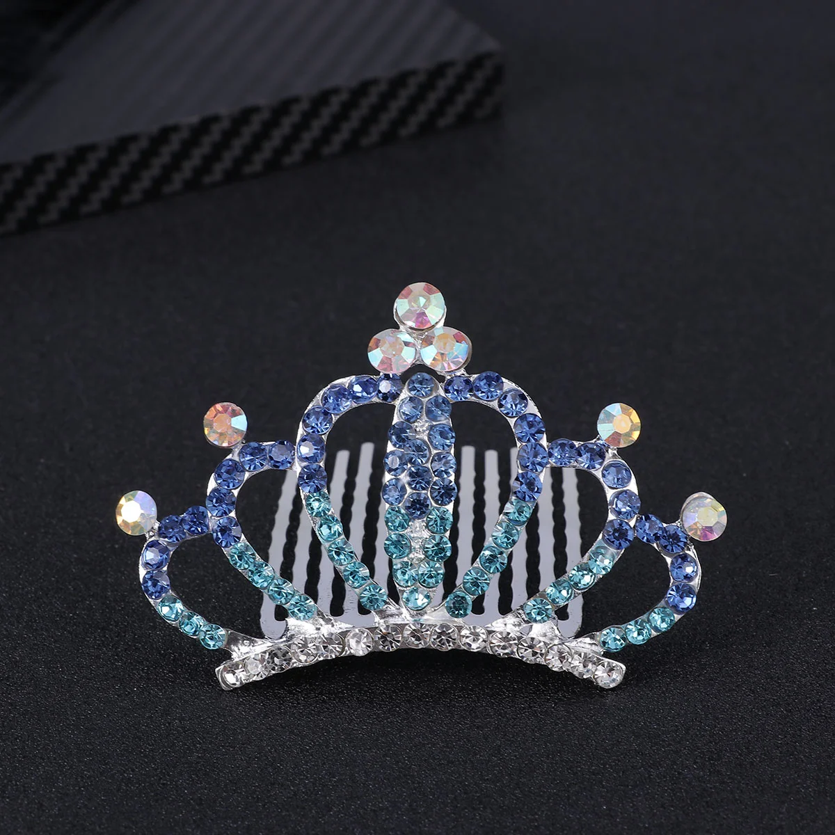 

Children's Hair Comb Crown Kids Crystal Headdress Korean Version Girls Headband