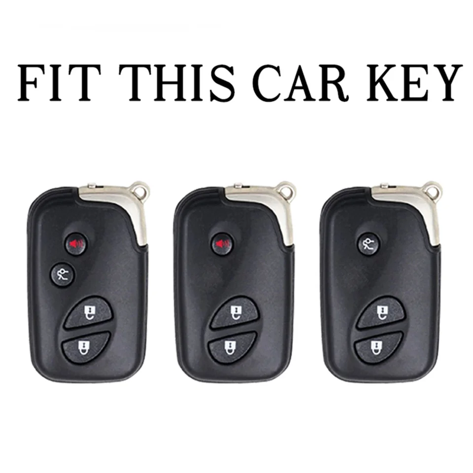 Car Key Cover For Lexus CT200H GX400 GX460 IS250 IS300C RX270 ES240 ES350 LS460 GS300 450h 460h Shell Case Interior Accessories