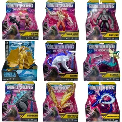 Playmates Godzilla Vs Kong Gojira New Empire 2024 MOTHRA TIAMAT 인형 피규어 모델 소년 어린이 생일 선물 소장품