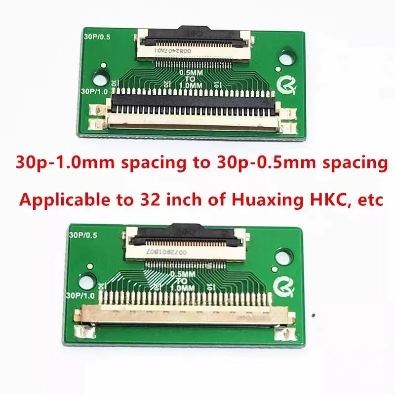 Qk0828a/Qk0828b Lage Score 30P 0.5Mm Pitch Tot 30P 1.0Mm Pitch 30P 1.0Mm Pitch Naar 30P 0.5Mm Pitch Adapter Qk-0828a/B