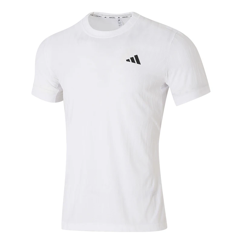 

Adidas T-Shirt Men's Tennis Sports Short-Sleeved Men's Fitness Clothing Quick-Drying Breathable Comfortable Slim Training Clothing Jf4386