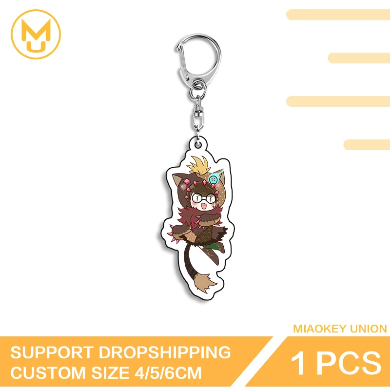 Amusing Bayonetta High Quality Sunscreen Edgy Charming Personality Double Sided Key Chains Kawaii Daily Wear Novelty Jewelry