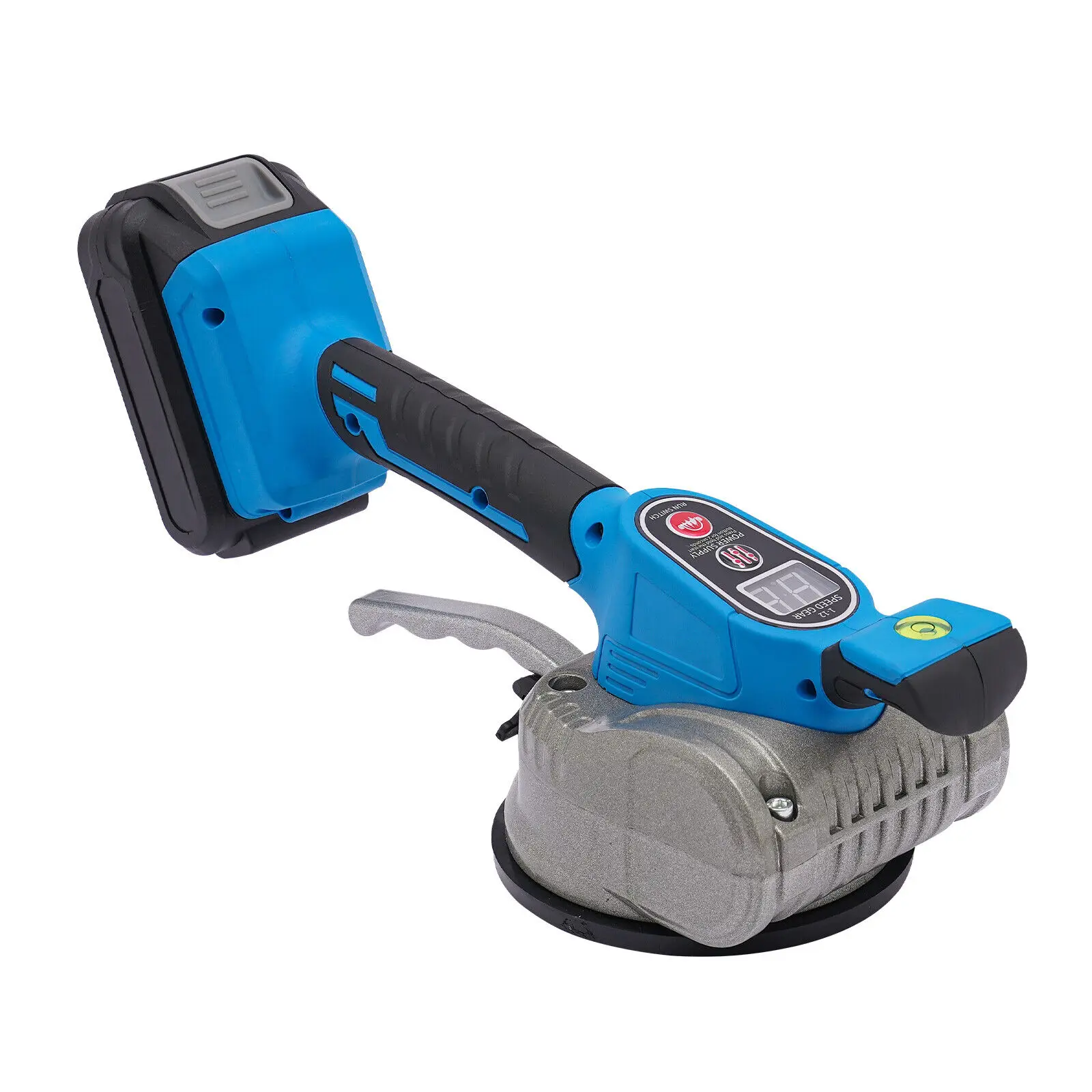 15000mA Electric Tile Tiling Leveling Machine Hand-Held Vibration Tool（Blue ）