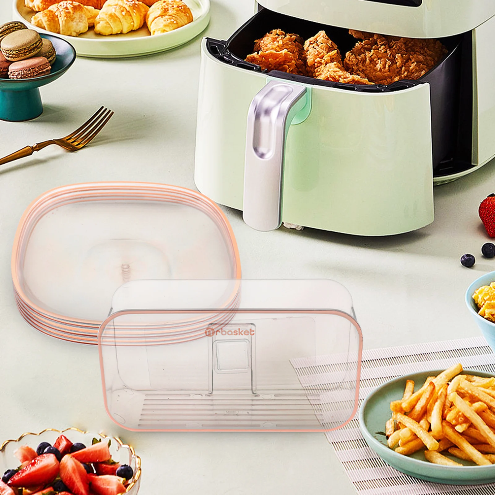 

Plastic Salad Dish Dinner Plate Fruit Platter Fruits Serving Snack Holder Dessert Plate Appetizer Tray Household Food Tray