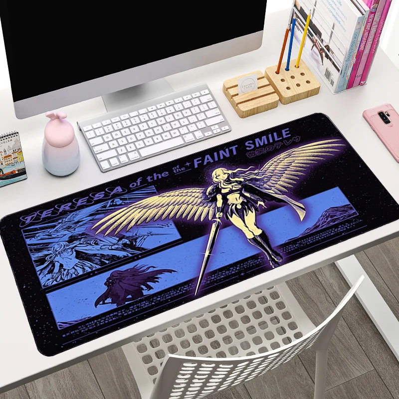Computer Mouse Pad Large Gaming Mouse Pad C-Claymore Desk Mat Pc Accessories Cool Anime Mouse Pad Rubber Gamer Extended Mousepad
