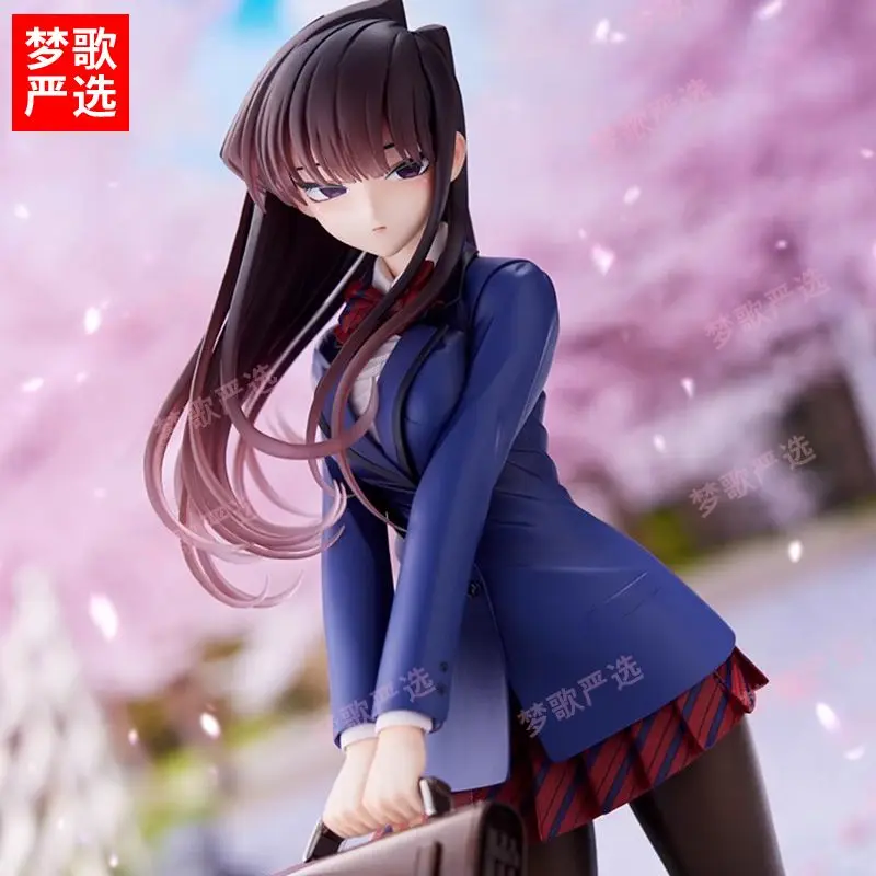 Figuras de Anime Komi Shouko de 25cm, figura de compañero de clase Komi, modelo de trastorno de comunicación, estatua, colección de muñecos, decoración, juguetes, regalos