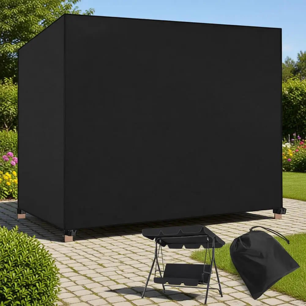 

Всепогодный чехол для трехместных уличных качелей для патио, веранды и садовых качелей