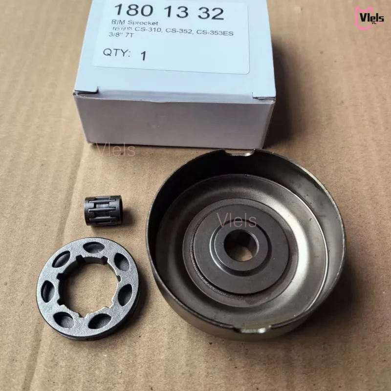 3/8 Inch 7‑Teeth Clutch Drum Sprocket Kit For Echo CS‑310 CS‑352 CS‑353ES Chainsaw Outdoor Power Tool Replacement Spare Parts