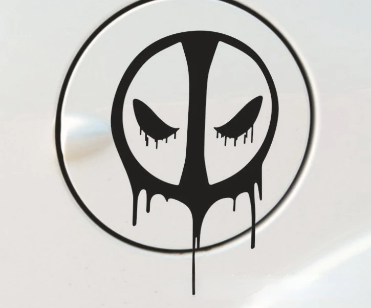 Deadpool Symbol Logo Car Stickers Cartoon Game Logo Stickers Deadpool Car Stickers