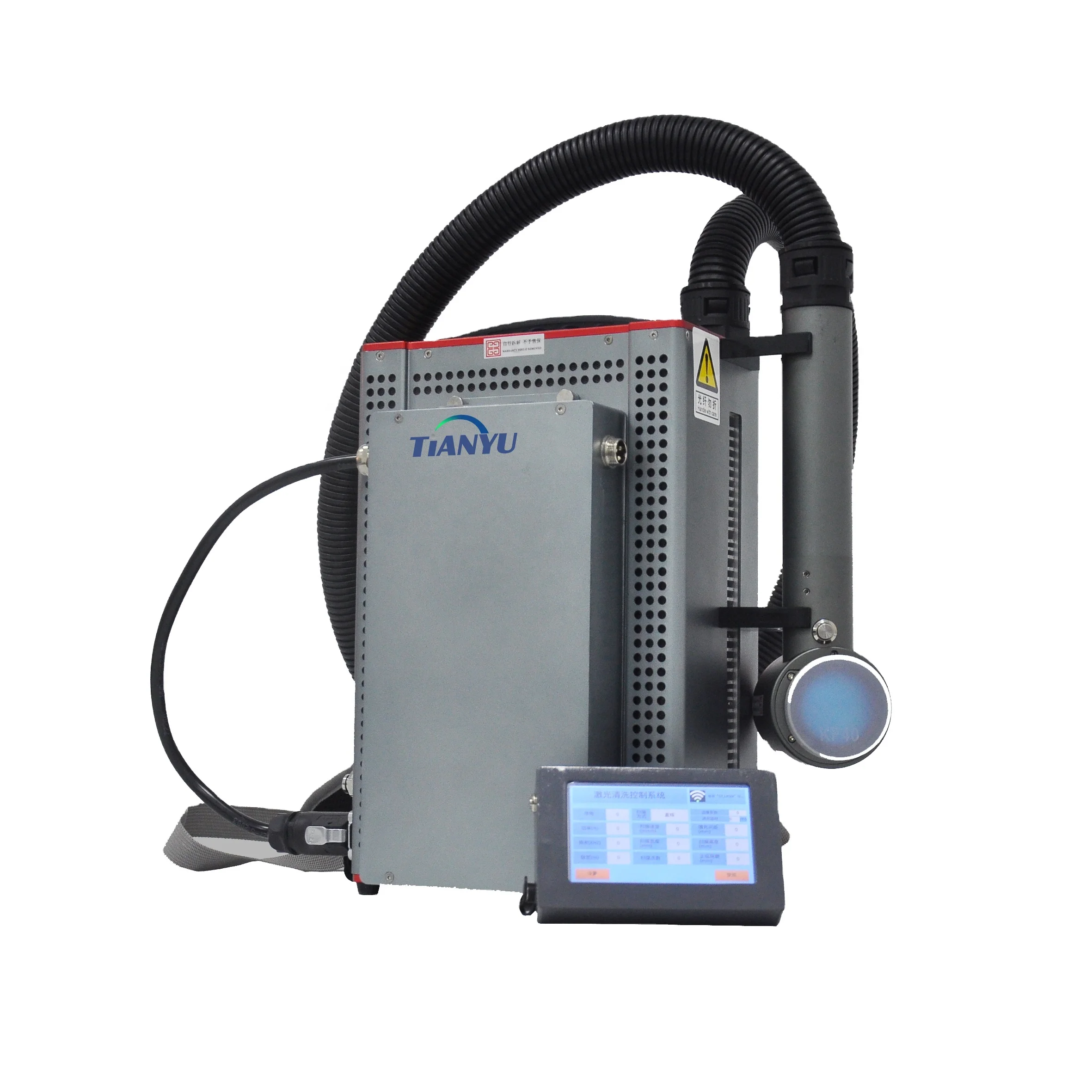 100W 200W 300W 500W pulso portátil remoção de ferrugem automóvel carro mochila máquina de limpeza a laser de fibra para venda