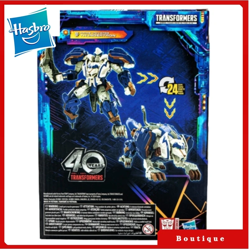 En stock Hasbro Transformers juguete Legacy United Voyage Class Prime Universe Thundertron figuras de acción regalos pasatiempos clásicos
