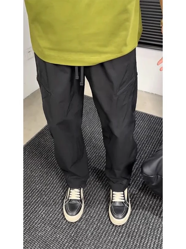 

American Sle Casual Straight Leg Thin Outdoor Workwear Trousers Qui Dry Versatile Summer Spor Loose Fit Long Pants