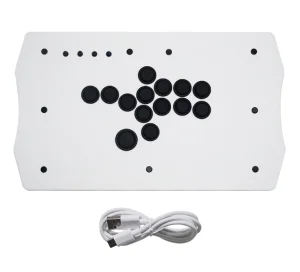 

Магнитный ультратонкий HITBOX Street Fighter 6 — белые нейлоновые пуговицы